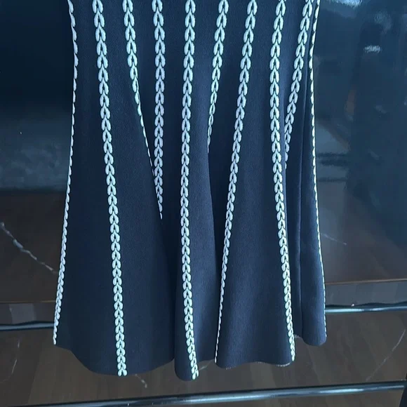 Bebe- size XS, fit tank top style top w/ flare mini bottom - Picture 5 of 9